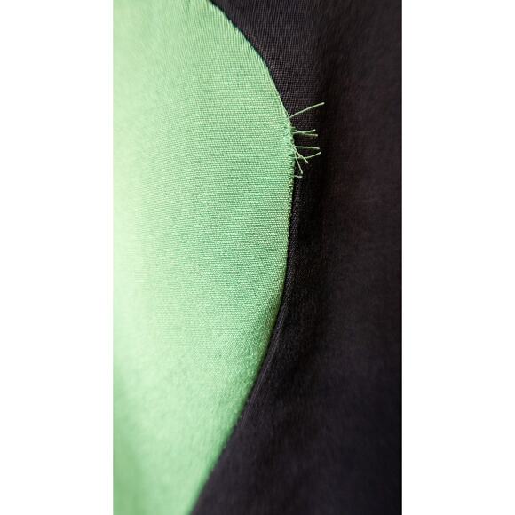 LELA ROSE Groovy Blue Abstract Print 100% Silk Sleeveless Sheath Dress US 2 - Picture 9 of 12